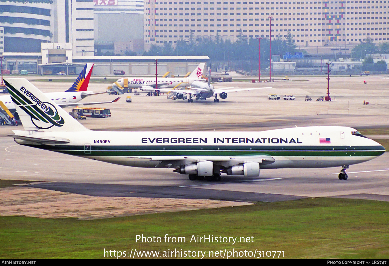 Aircraft Photo of N480EV | Boeing 747-121(A/SF) | Evergreen International Airlines | AirHistory.net #310771