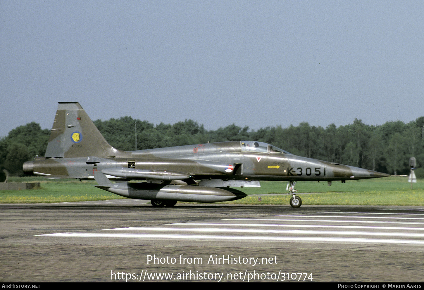 Aircraft Photo of K-3051 | Canadair NF-5A | Netherlands - Air Force | AirHistory.net #310774