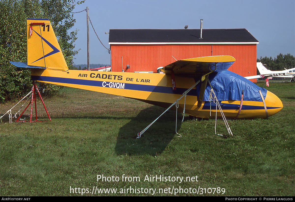 Aircraft Photo of C-GVQM | Schweizer SGS 2-33A | Air Cadets de l'Air | AirHistory.net #310789