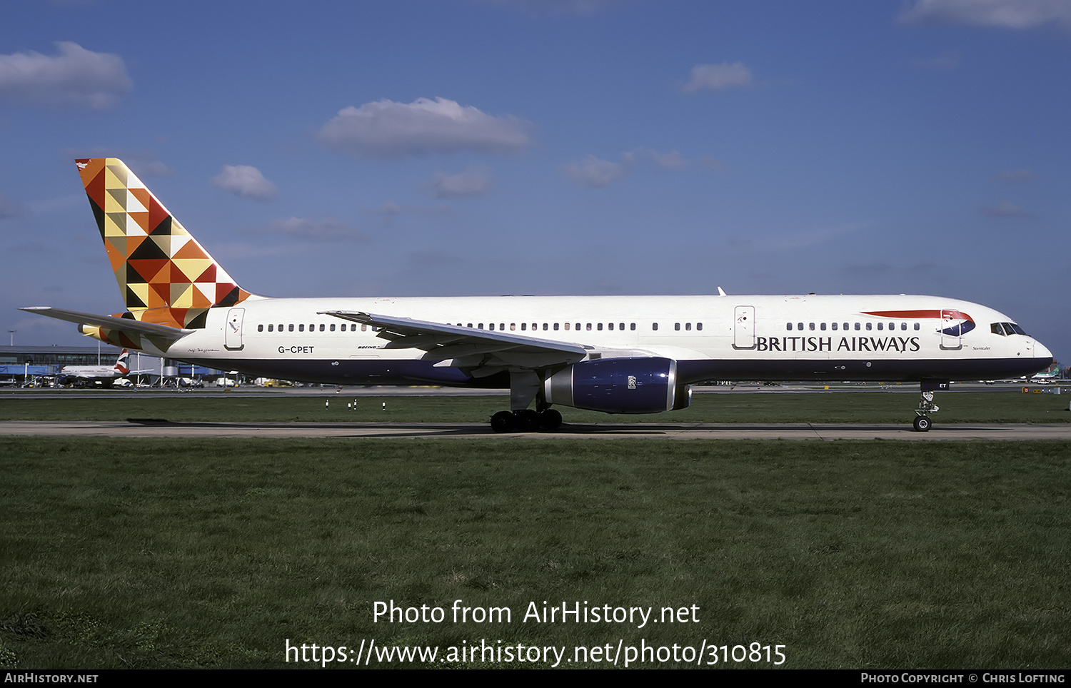 Aircraft Photo of G-CPET | Boeing 757-236 | British Airways | AirHistory.net #310815