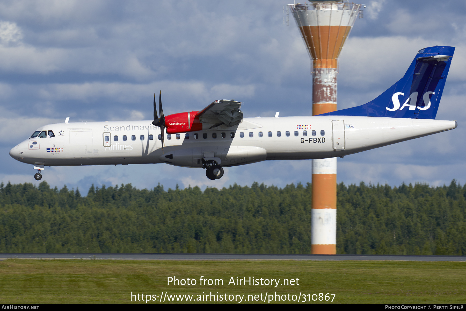 Aircraft Photo of G-FBXD | ATR ATR-72-600 (ATR-72-212A) | Scandinavian Airlines - SAS | AirHistory.net #310867