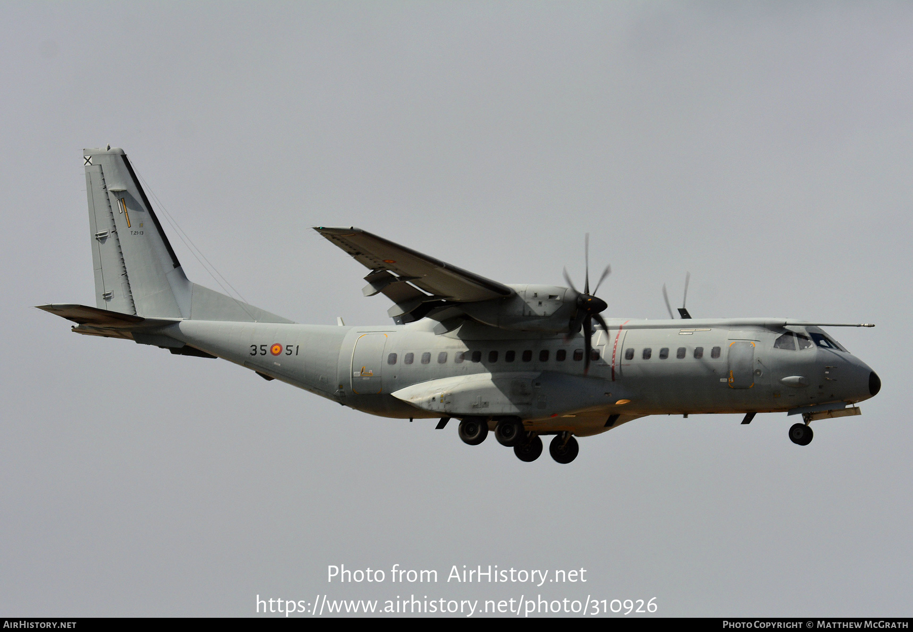 Aircraft Photo of T.21-13 | CASA C295M | Spain - Air Force | AirHistory.net #310926