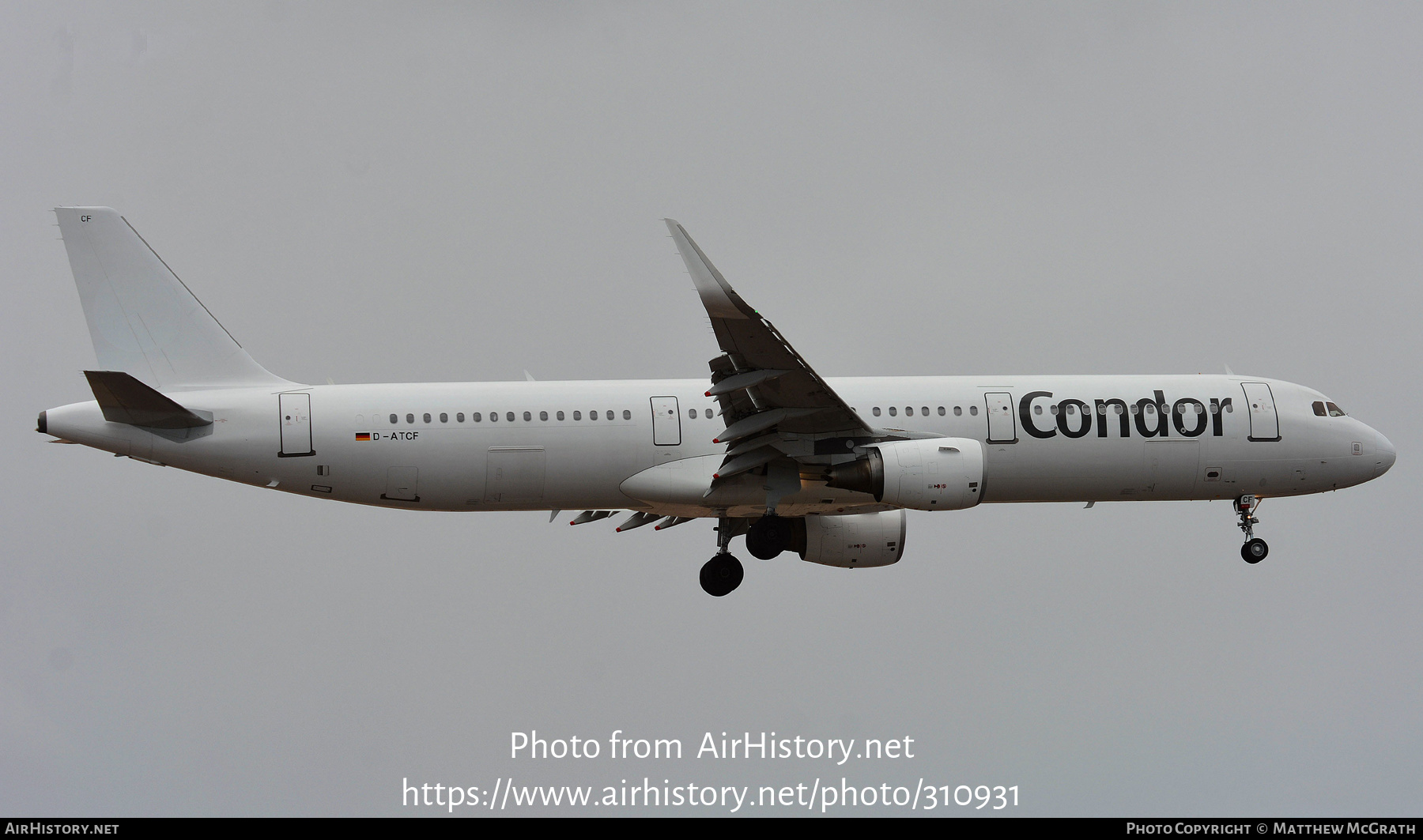 Aircraft Photo of D-ATCF | Airbus A321-211 | Condor Flugdienst | AirHistory.net #310931