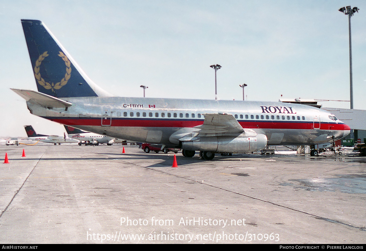 Aircraft Photo of C-FRYH | Boeing 737-201/Adv | Royal Airlines | AirHistory.net #310963