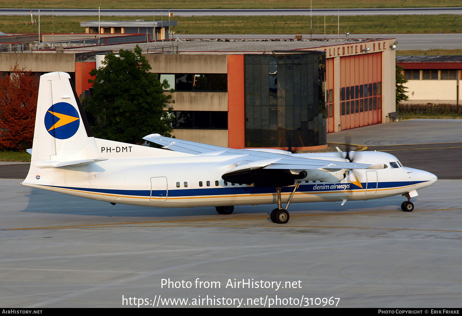 Aircraft Photo of PH-DMT | Fokker 50 | Denim Airways | AirHistory.net #310967