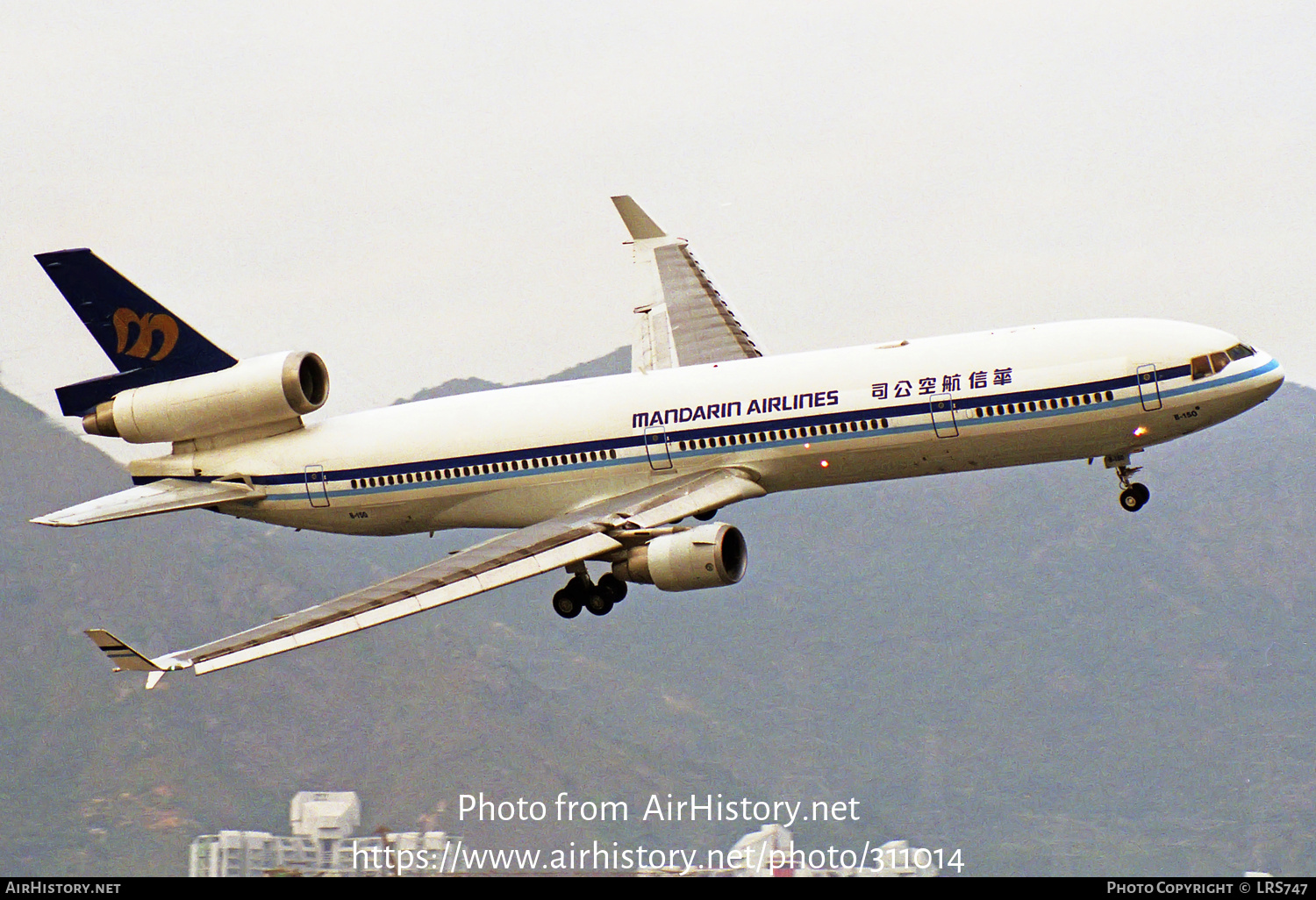 Aircraft Photo of B-150 | McDonnell Douglas MD-11 | Mandarin Airlines | AirHistory.net #311014