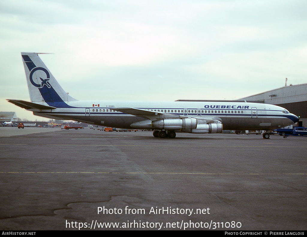 Aircraft Photo of C-GQBG | Boeing 707-123B | Quebecair | AirHistory.net #311080