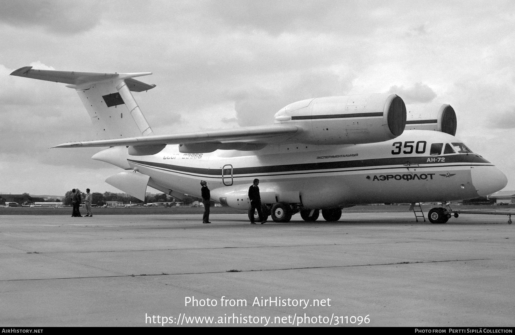 Aircraft Photo of CCCP-83966 | Antonov An-72 | Aeroflot | AirHistory.net #311096