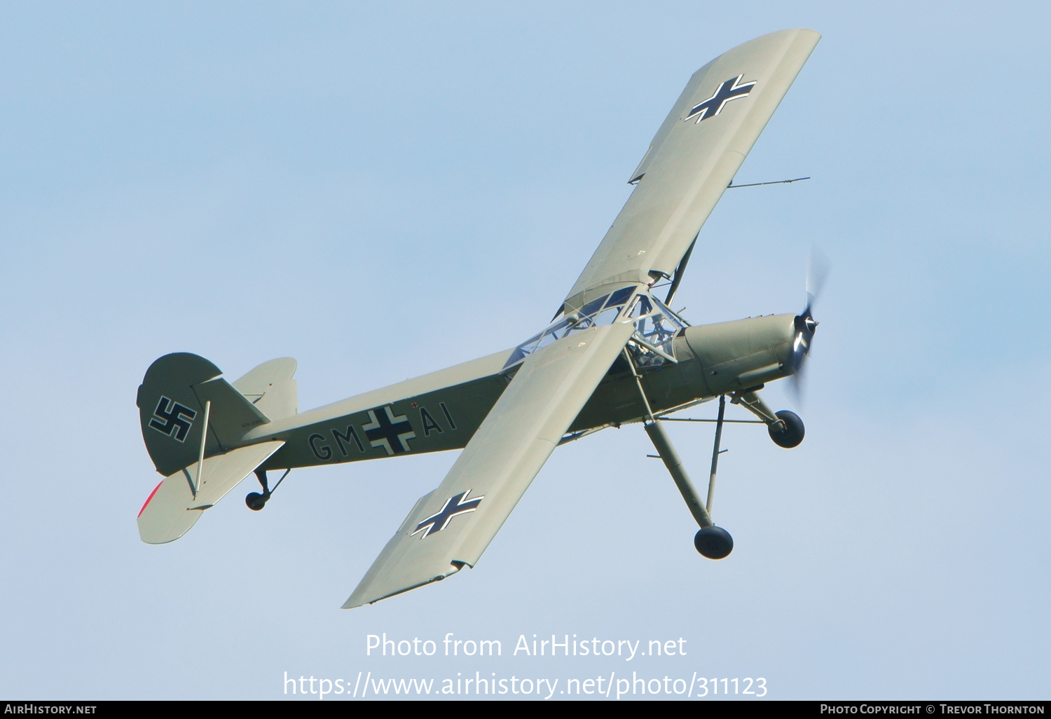 Aircraft Photo of G-STCH | Fieseler Fi 156A-1 Storch | Germany - Air Force | AirHistory.net #311123