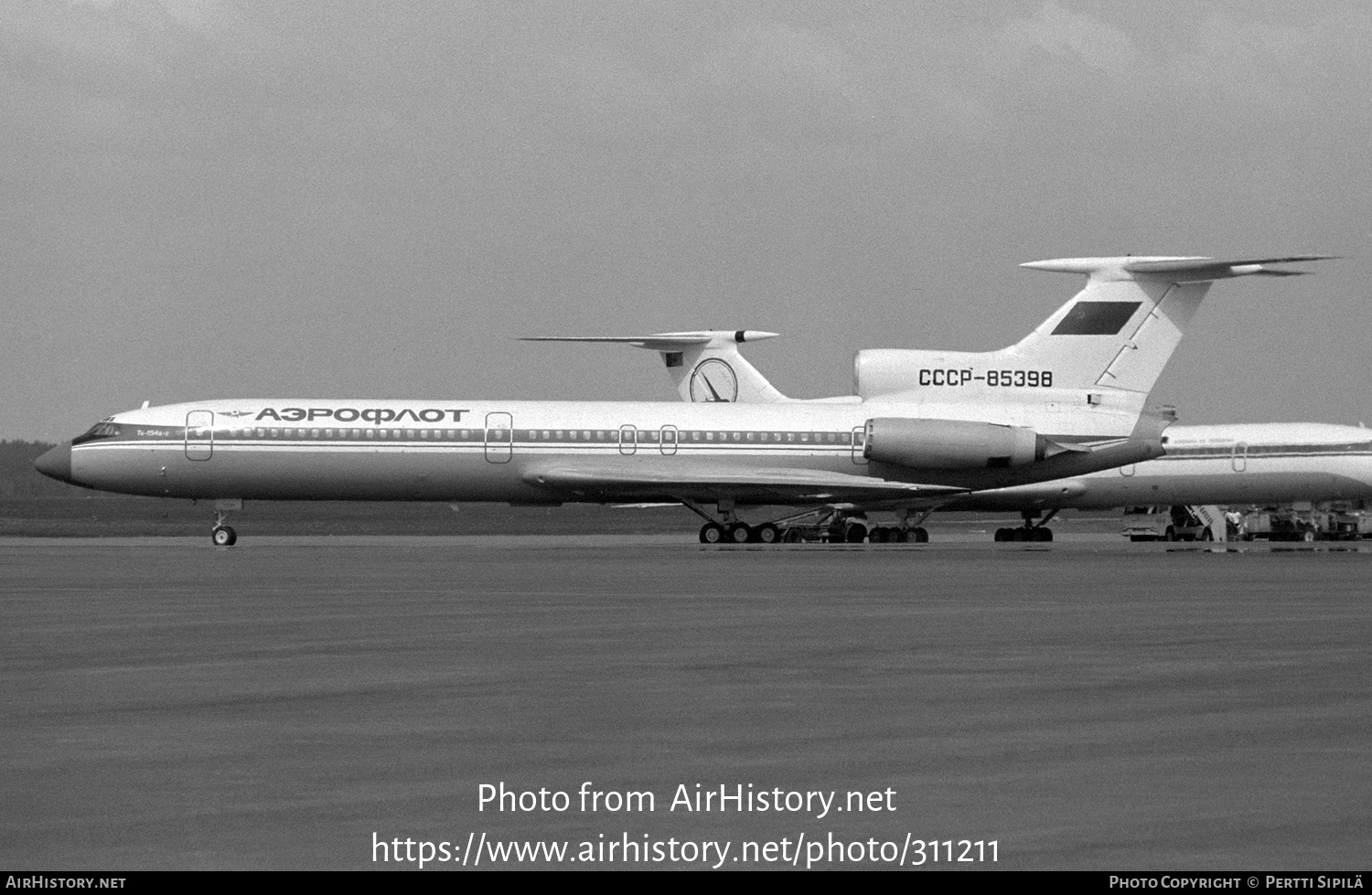 Aircraft Photo of CCCP-85398 | Tupolev Tu-154B-2 | Aeroflot | AirHistory.net #311211