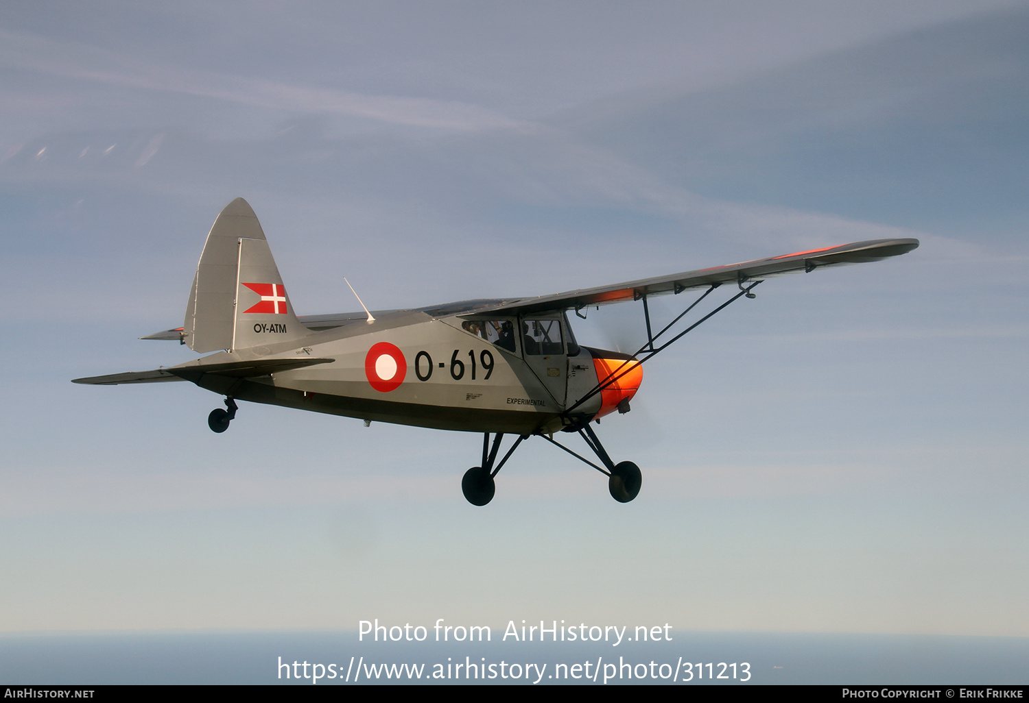 Aircraft Photo of OY-ATM | SAI KZ VII U-8 Lærke | Denmark - Air Force | AirHistory.net #311213