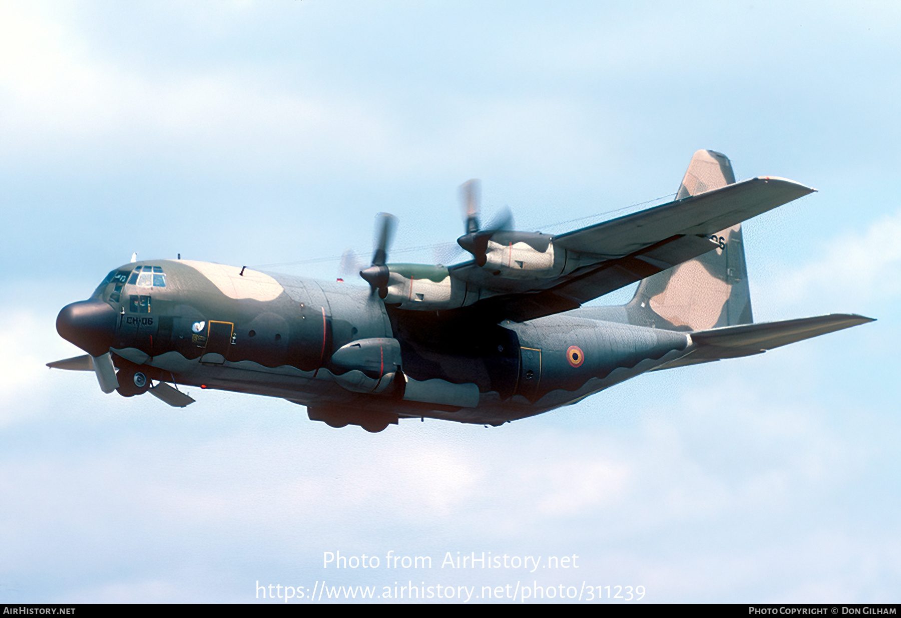 Aircraft Photo of CH-06 | Lockheed C-130H Hercules | Belgium - Air Force | AirHistory.net #311239