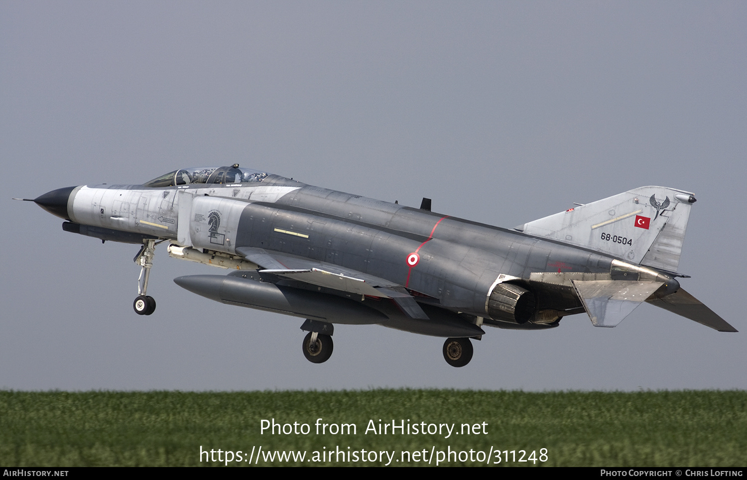 Aircraft Photo of 68-0504 | McDonnell Douglas F-4E Terminator 2020 | Turkey - Air Force | AirHistory.net #311248