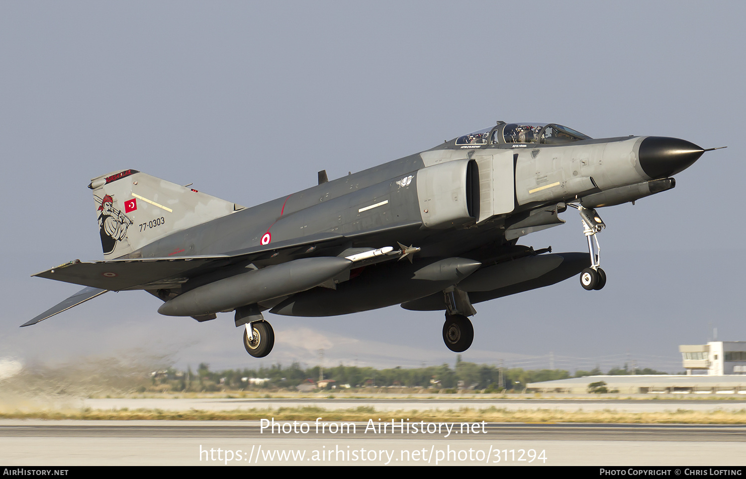 Aircraft Photo of 77-0303 | McDonnell Douglas F-4E Terminator 2020 | Turkey - Air Force | AirHistory.net #311294