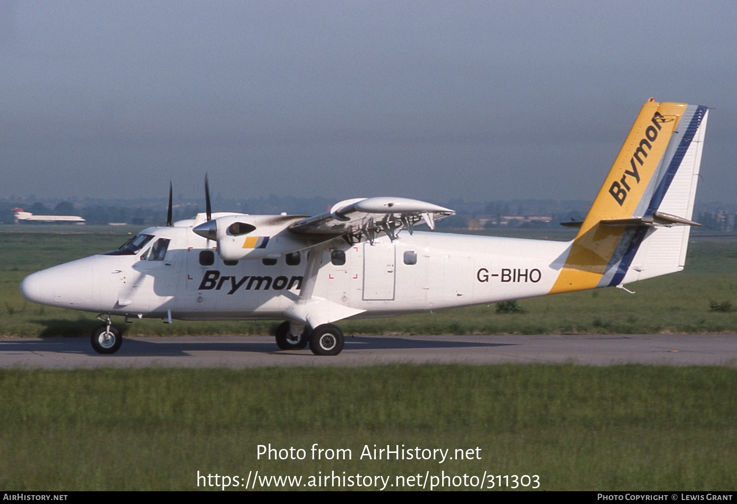 Aircraft Photo of G-BIHO | De Havilland Canada DHC-6-300 Twin Otter | Brymon Airways | AirHistory.net #311303