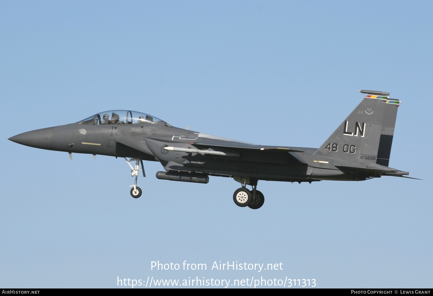 Aircraft Photo of 01-2001 / AF02001 | Boeing F-15E Strike Eagle | USA - Air Force | AirHistory.net #311313