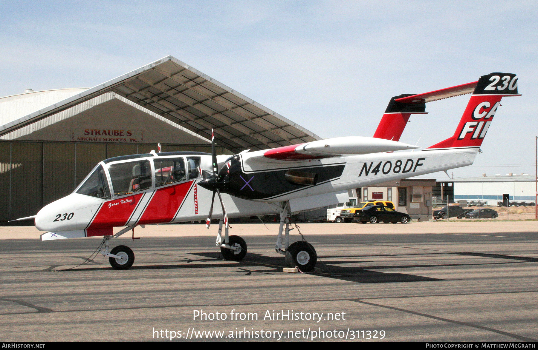 Aircraft Photo of N408DF | North American Rockwell OV-10A Bronco | Cal Fire - California Department of Forestry & Fire Protection | AirHistory.net #311329