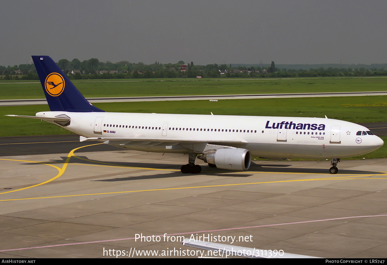 Aircraft Photo of D-AIAU | Airbus A300B4-603 | Lufthansa | AirHistory.net #311390