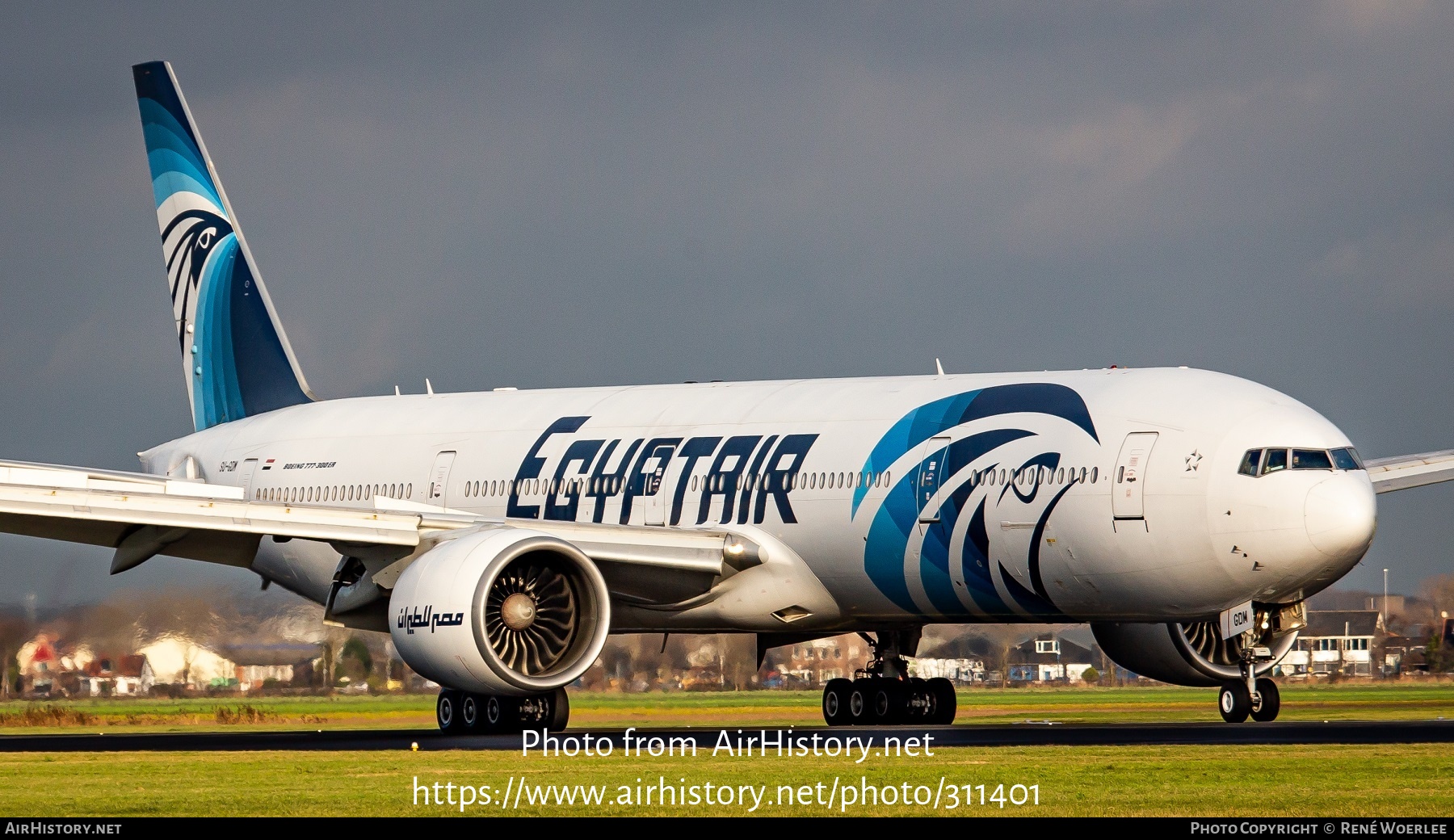 Aircraft Photo of SU-GDM | Boeing 777-36N/ER | EgyptAir | AirHistory.net #311401