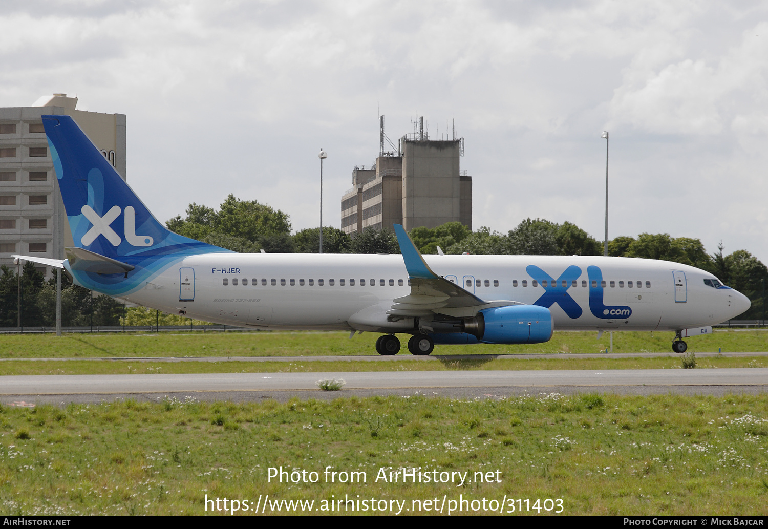 Aircraft Photo of F-HJER | Boeing 737-86N | XL Airways | AirHistory.net #311403