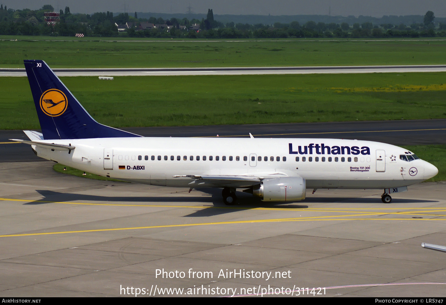 Aircraft Photo of D-ABXI | Boeing 737-330 | Lufthansa | AirHistory.net #311421