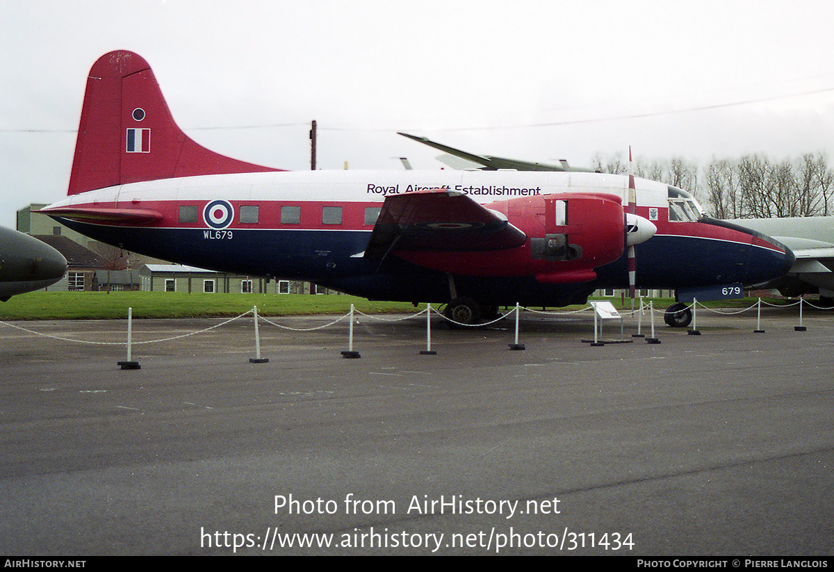 Aircraft Photo of WL679 | Vickers 668 Varsity T.1 | UK - Air Force | AirHistory.net #311434