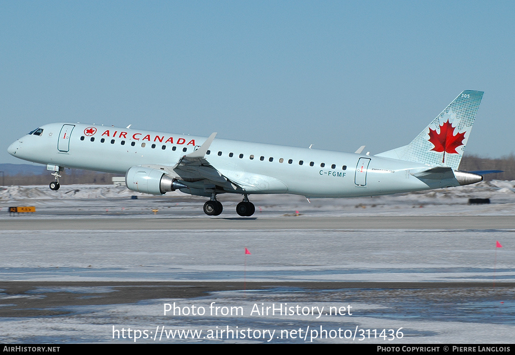 Aircraft Photo of C-FGMF | Embraer 190AR (ERJ-190-100IGW) | Air Canada | AirHistory.net #311436