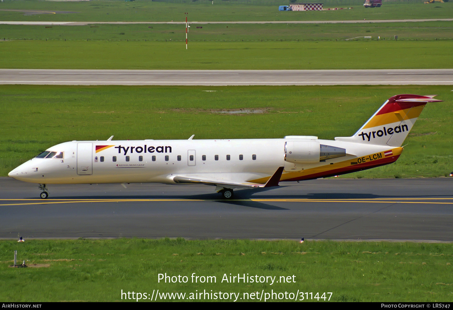 Aircraft Photo of OE-LCM | Bombardier CRJ-200LR (CL-600-2B19) | Tyrolean Airways | AirHistory.net #311447