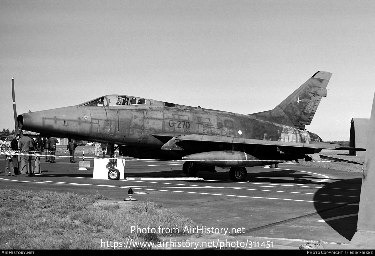 Aircraft Photo of G-270 | North American F-100D Super Sabre | Denmark - Air Force | AirHistory.net #311451