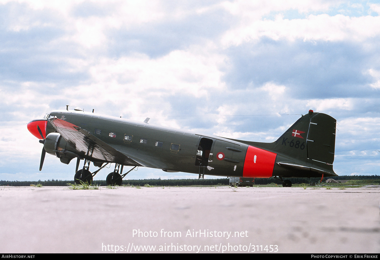 Aircraft Photo of K-686 | Douglas C-47A Skytrain | Denmark - Air Force | AirHistory.net #311453