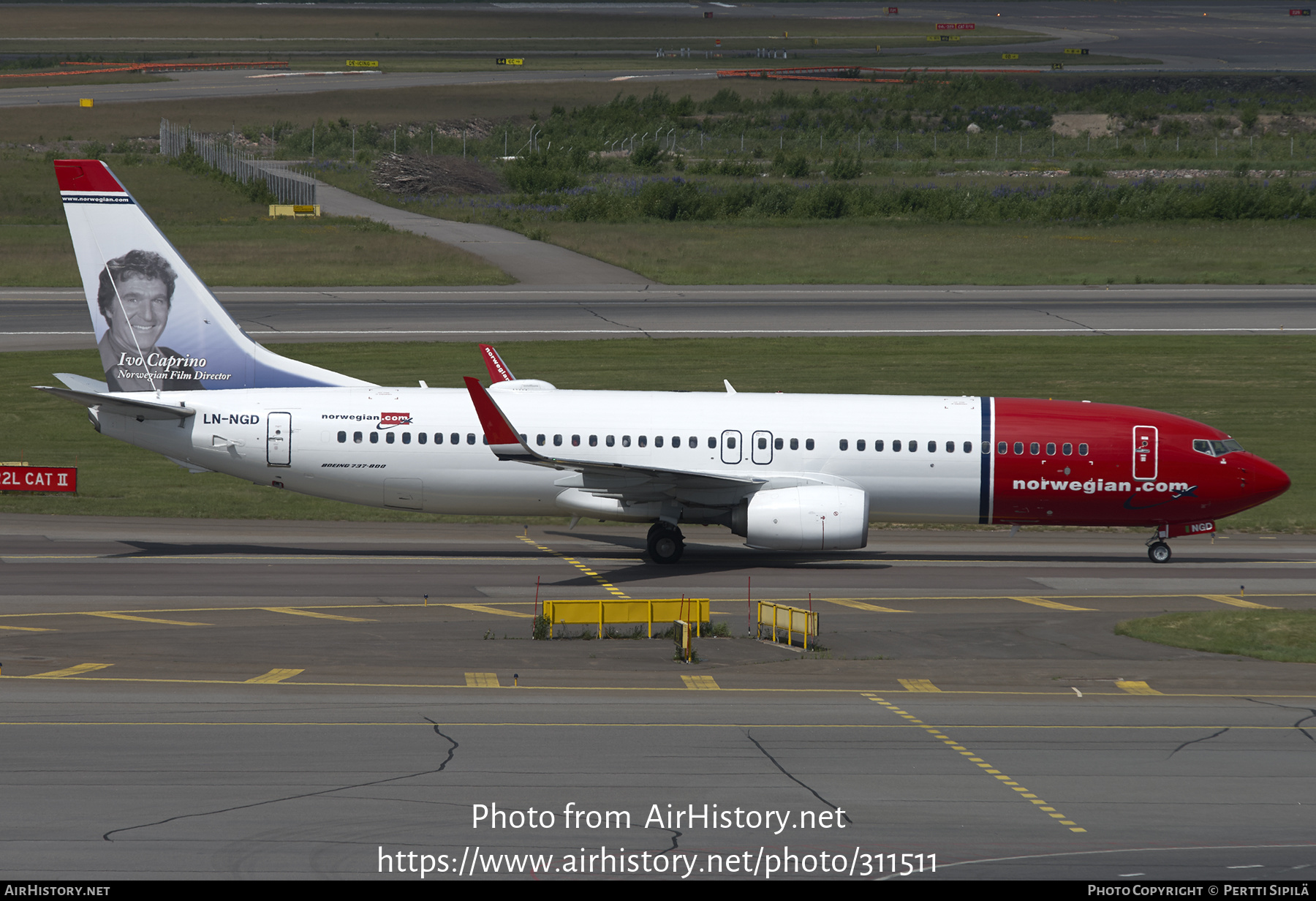 Aircraft Photo of LN-NGD | Boeing 737-8JP | Norwegian | AirHistory.net #311511