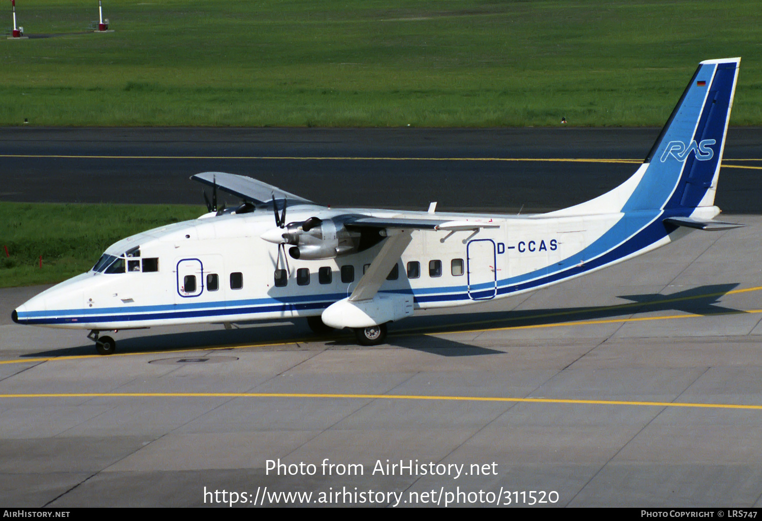 Aircraft Photo of D-CCAS | Short 360-300 | RAS - Rheinland Air Service | AirHistory.net #311520