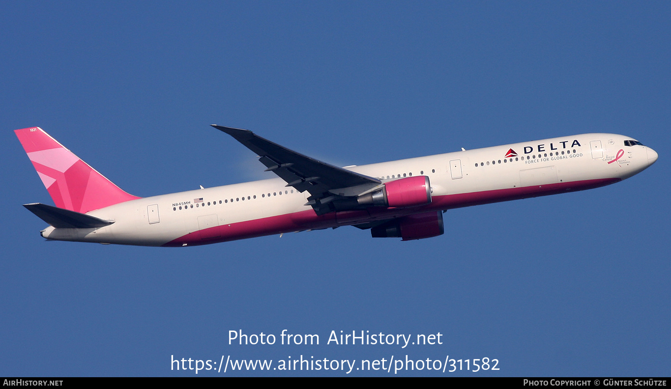 Aircraft Photo of N845MH | Boeing 767-432/ER | Delta Air Lines | AirHistory.net #311582