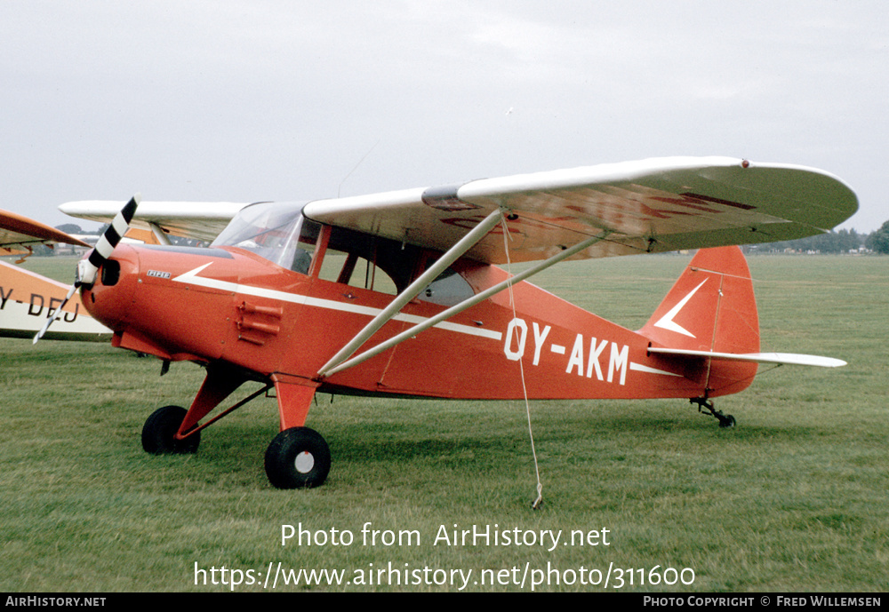 Aircraft Photo of OY-AKM | Piper PA-16 Clipper | AirHistory.net #311600