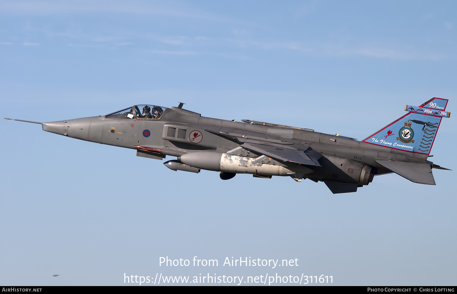 Aircraft Photo of XX112 | Sepecat Jaguar GR3A | UK - Air Force | AirHistory.net #311611