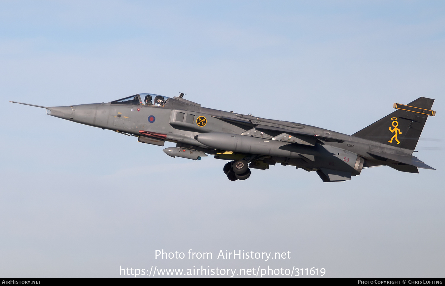 Aircraft Photo of XX117 | Sepecat Jaguar GR3A | UK - Air Force | AirHistory.net #311619