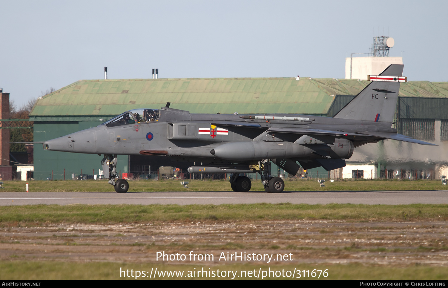 Aircraft Photo of XX752 | Sepecat Jaguar GR3A | UK - Air Force | AirHistory.net #311676