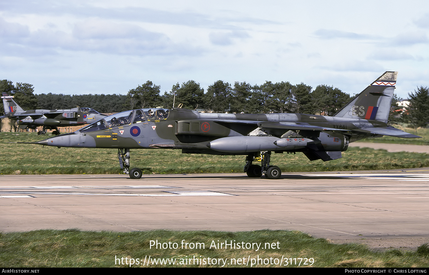 Aircraft Photo of XX841 | Sepecat Jaguar T2 | UK - Air Force | AirHistory.net #311729