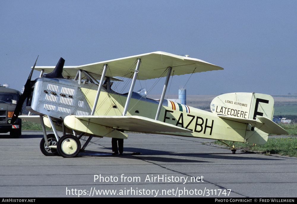 Aircraft Photo of F-AZBH | Bréguet 14P Replica | Lignes Aériennes Latécoère | AirHistory.net #311747