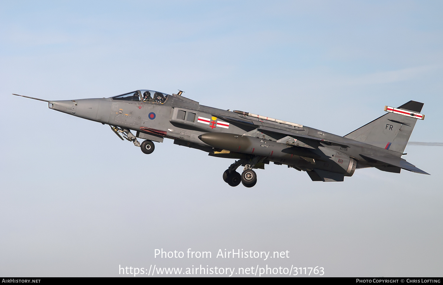 Aircraft Photo of XZ106 | Sepecat Jaguar GR3A | UK - Air Force | AirHistory.net #311763