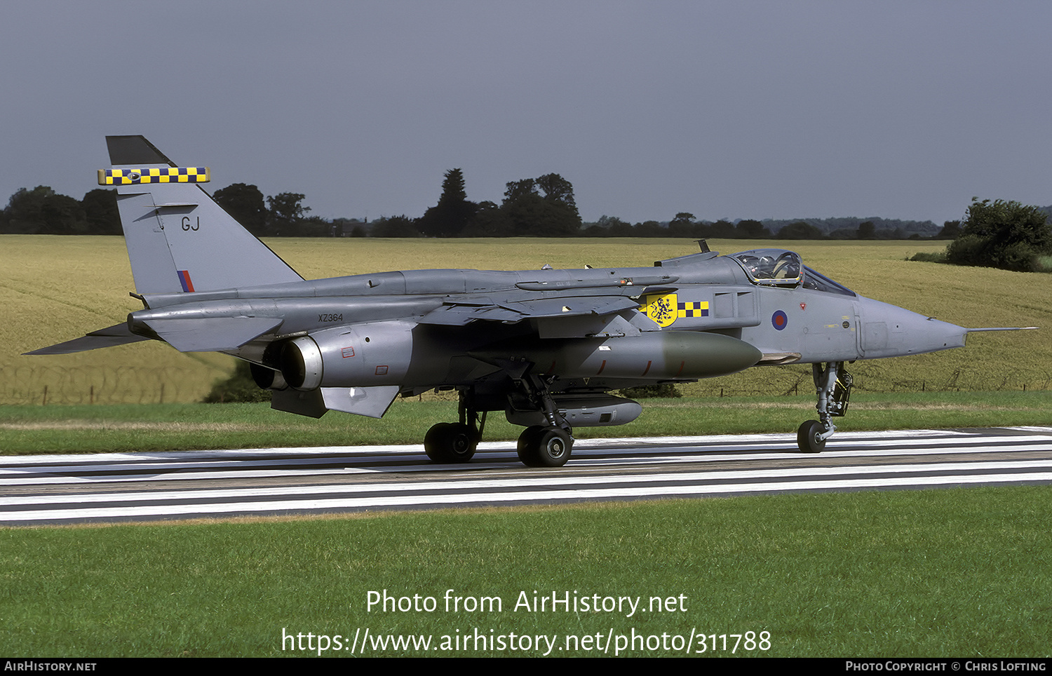 Aircraft Photo of XZ364 | Sepecat Jaguar GR3A | UK - Air Force | AirHistory.net #311788