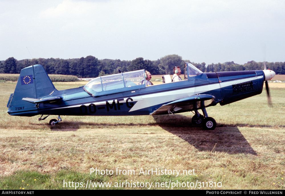 Aircraft Photo of OO-MFG | Zlin Z-526F Trener Master | AirHistory.net #311810