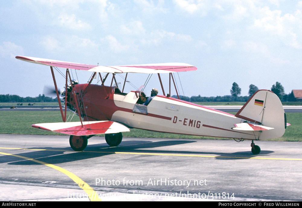 Aircraft Photo of D-EMIG | Focke-Wulf Fw-44J Stieglitz | AirHistory.net #311814