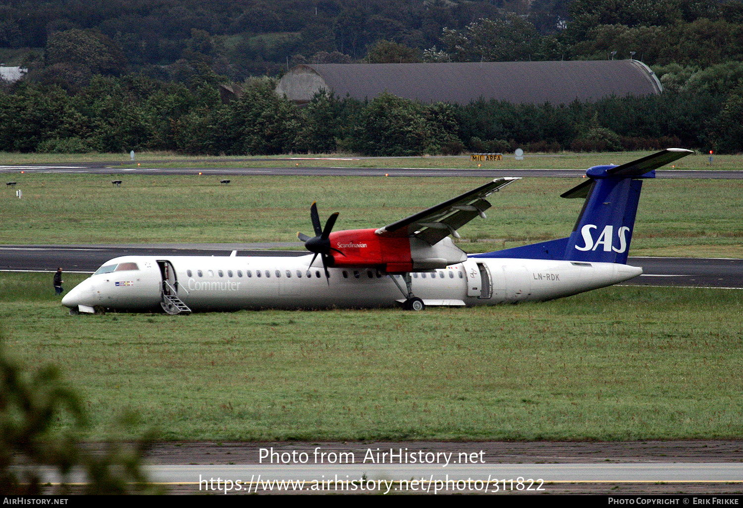 Aircraft Photo of LN-RDK | Bombardier DHC-8-402 Dash 8 | Scandinavian Commuter - SAS | AirHistory.net #311822