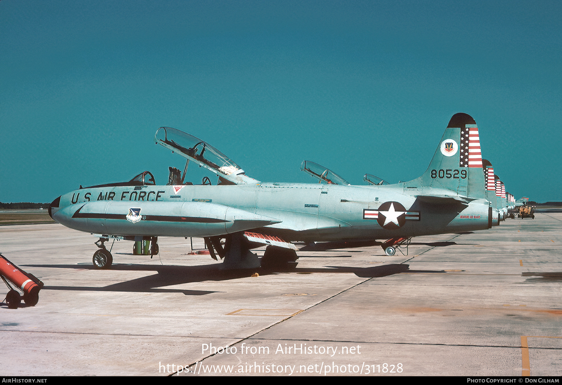 Aircraft Photo of 58-0529 / 80529 | Lockheed T-33A | USA - Air Force | AirHistory.net #311828