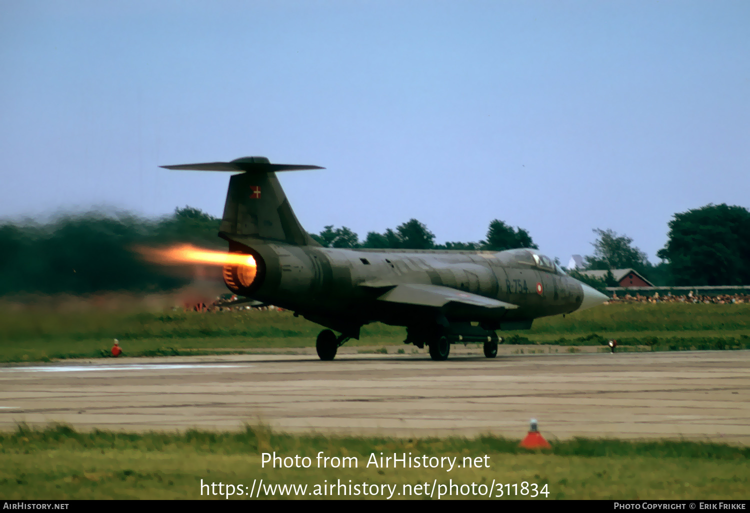 Aircraft Photo of R-754 | Lockheed F-104G Starfighter | Denmark - Air Force | AirHistory.net #311834