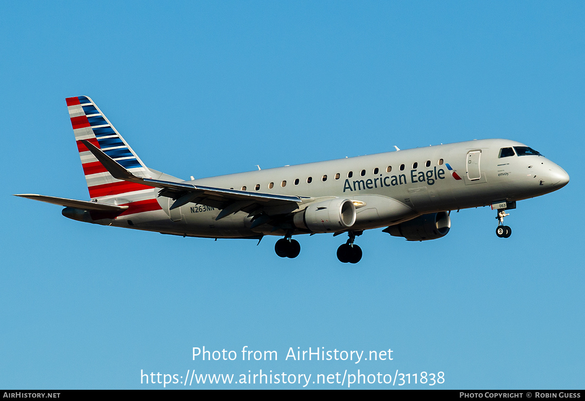 Aircraft Photo of N263NN | Embraer 175LR (ERJ-170-200LR) | American Eagle | AirHistory.net #311838