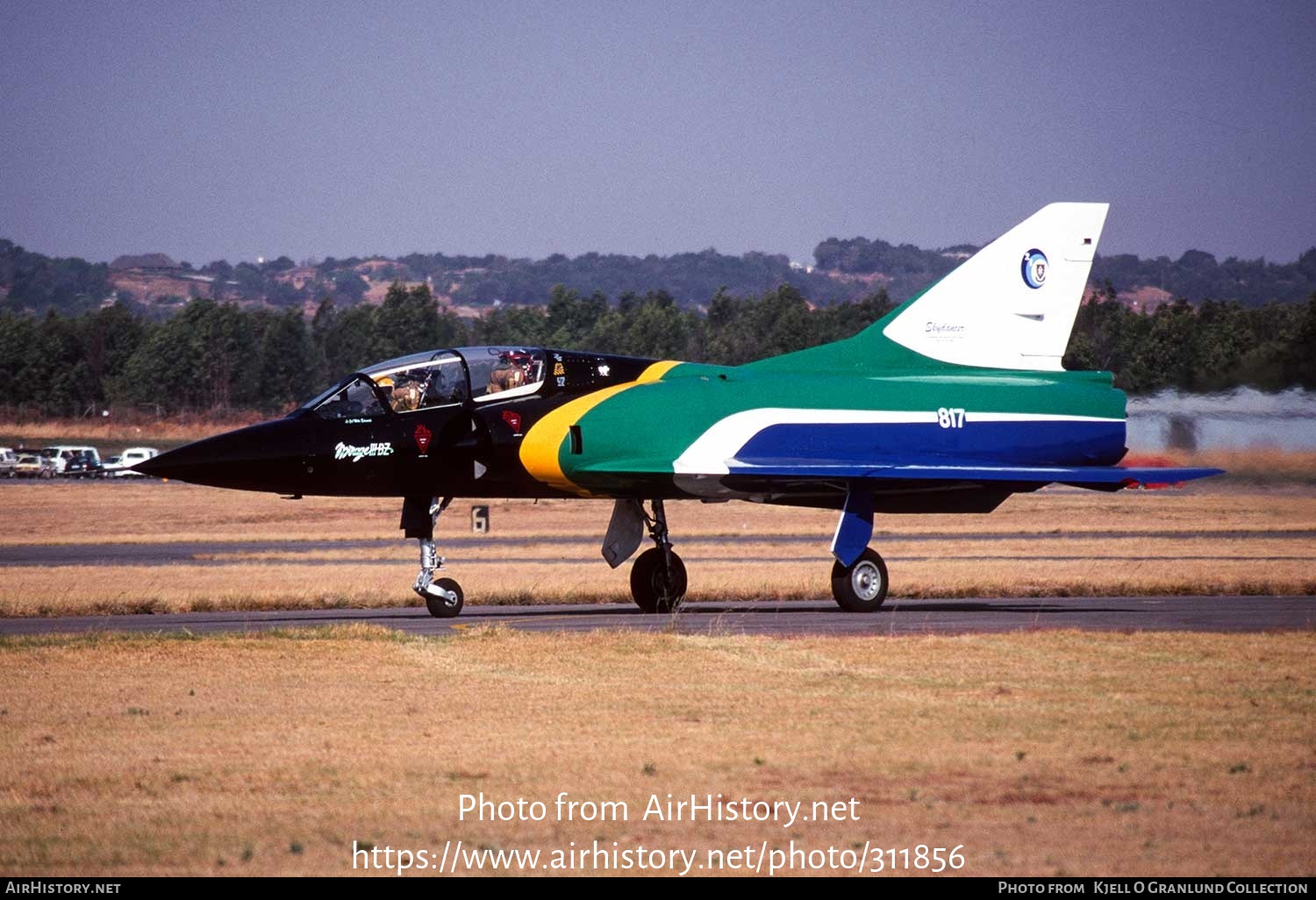 Aircraft Photo of 817 | Dassault Mirage IIIBZ | South Africa - Air Force | AirHistory.net #311856