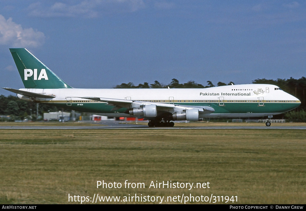 Aircraft Photo of AP-BCN | Boeing 747-217B | Pakistan International Airlines - PIA | AirHistory.net #311941