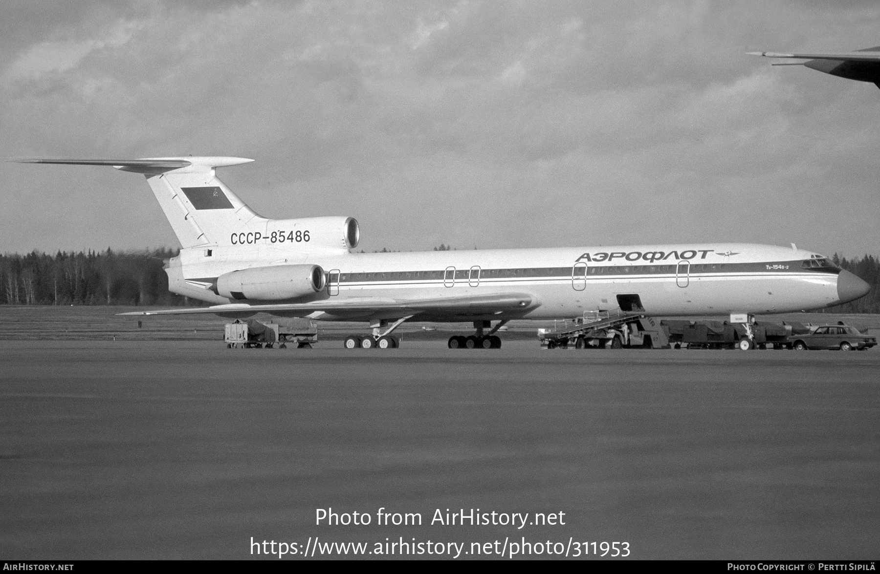 Aircraft Photo of CCCP-85486 | Tupolev Tu-154B-2 | Aeroflot | AirHistory.net #311953